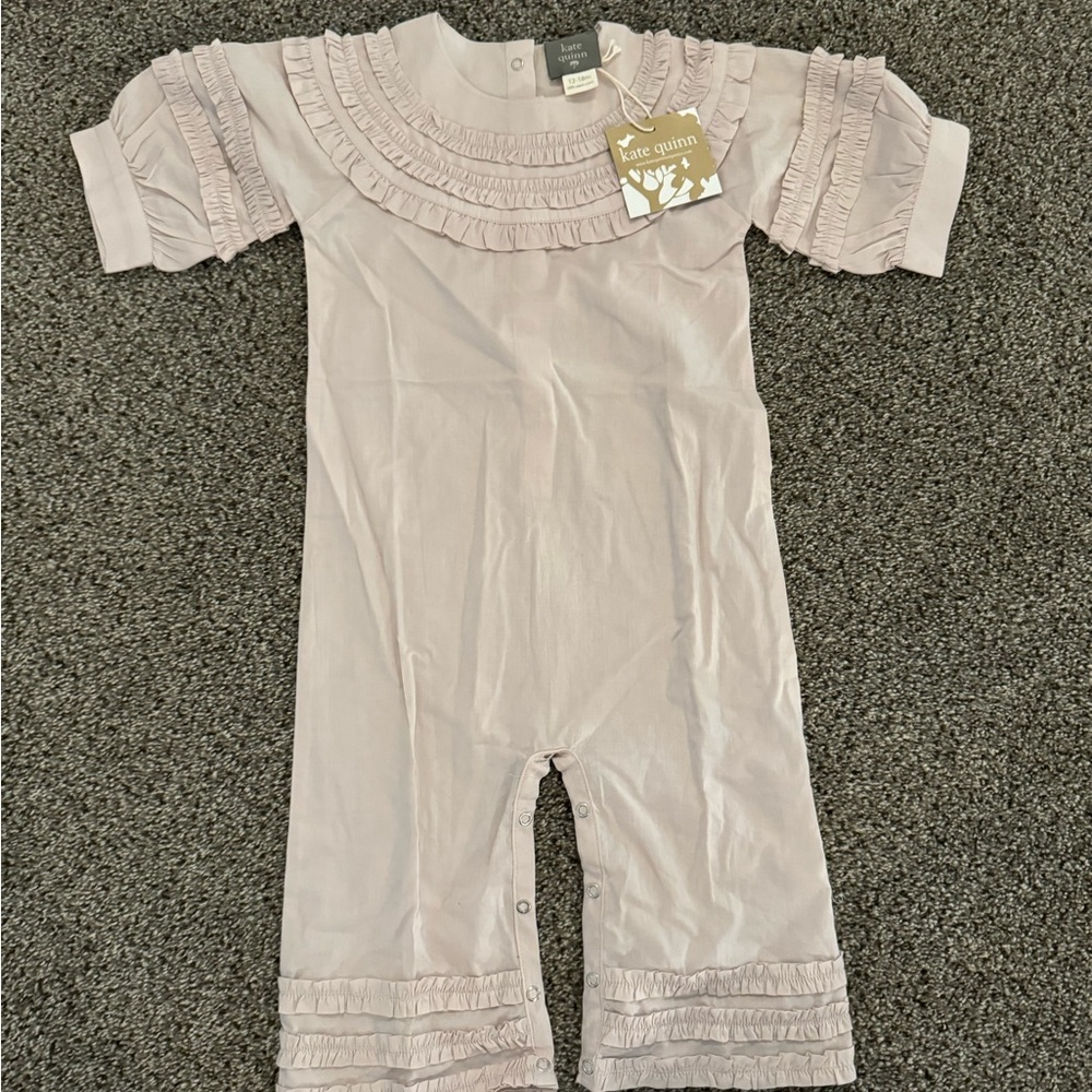 Kate Quinn Organics Ruffle Romper